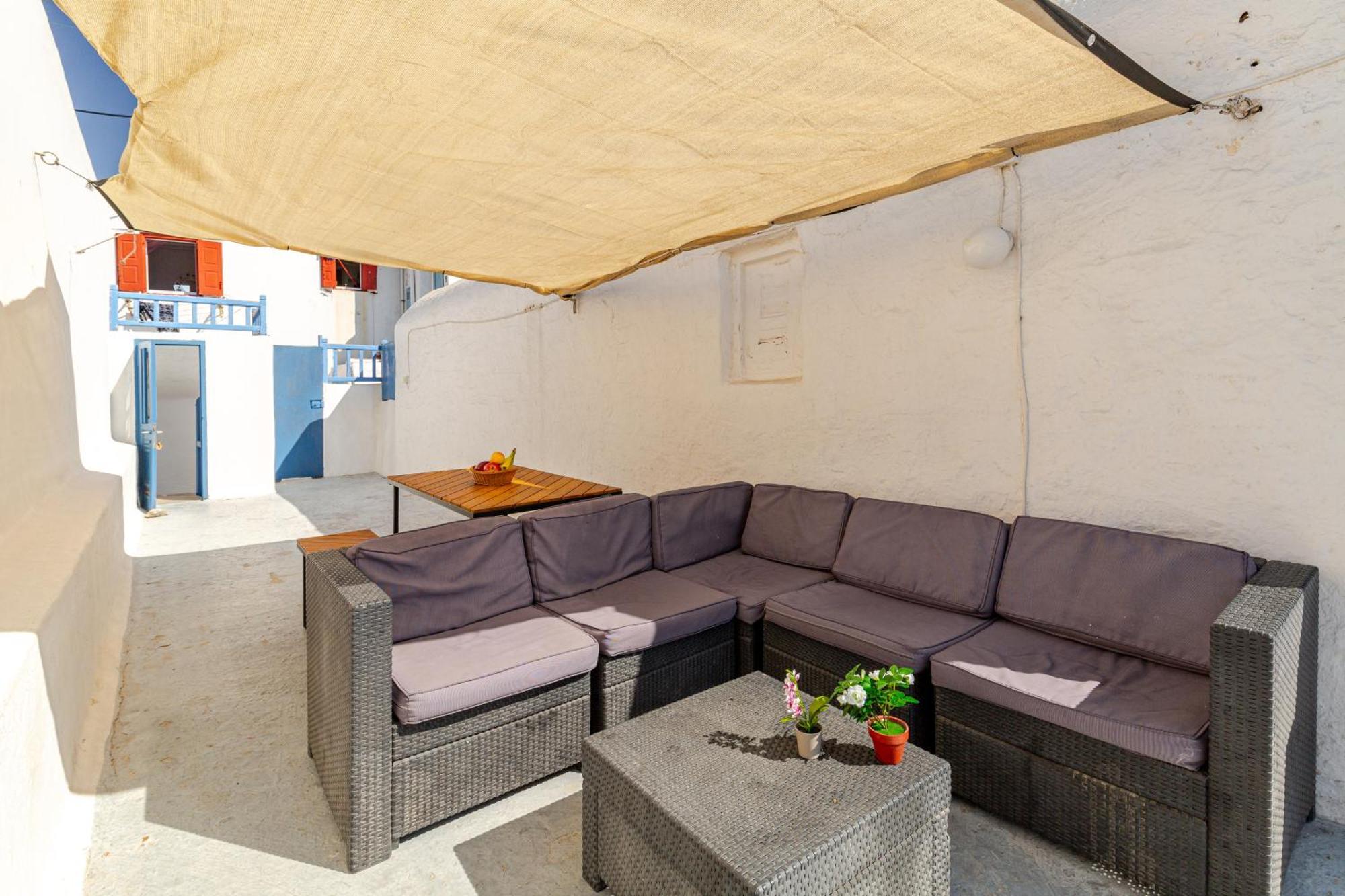 Elenitas Town House With Veranda And Sea View Mykonos Town Екстериор снимка